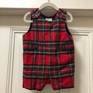 Beaufort Bonnet Plaid Shortall NWT 18-24